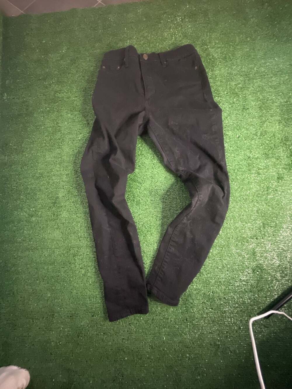 Banana Republic High Rise Skinny Petite Jeans Black